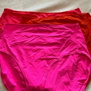 SKIMS Women's Panties - Pink, Red, Orange